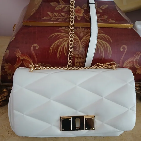 ALDO WHITE CROSS BODY BAG - Picture 2 of 9